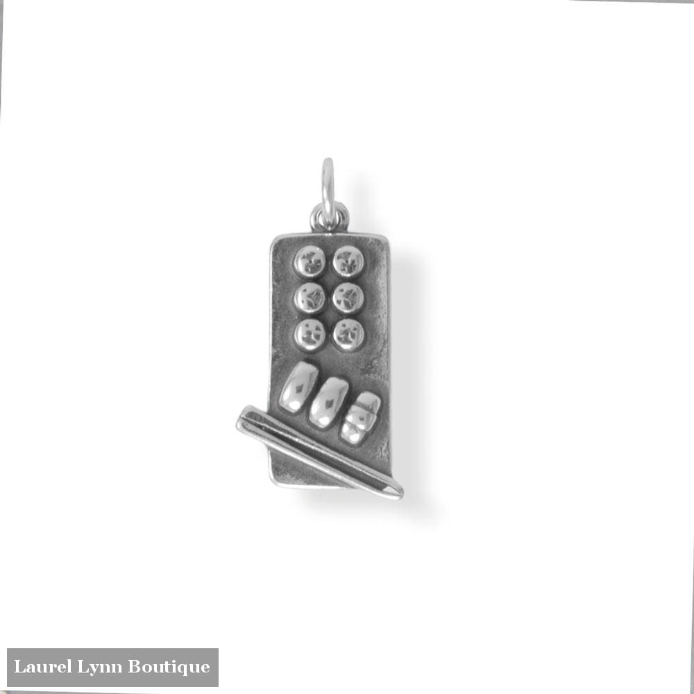 Oxidized Sushi Tray Charm - 74706 - Laurel Lynn Boutique