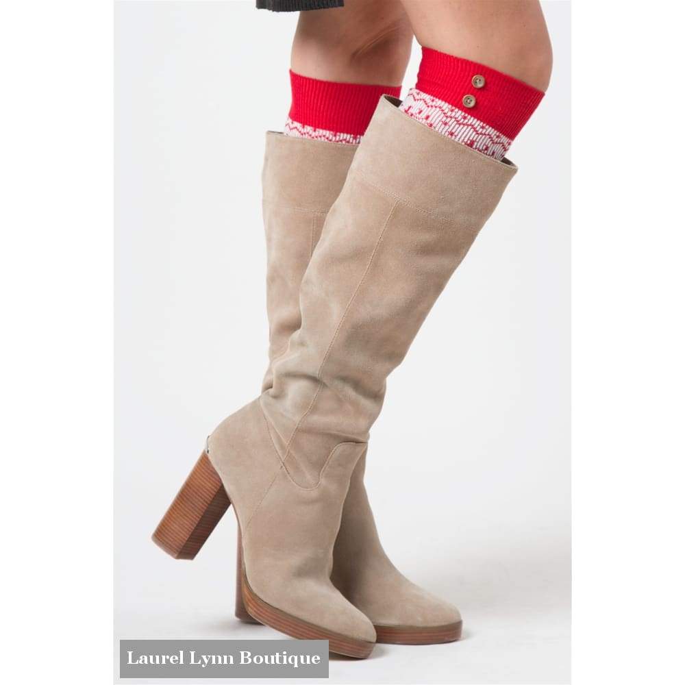 Reindeer Boot Socks - Simply Noelle - Blairs Jewelry & Gifts