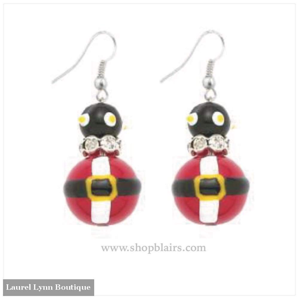 Santa Joy Earrings #5294 - Kate & Macy Jewelry - Blairs Jewelry & Gifts