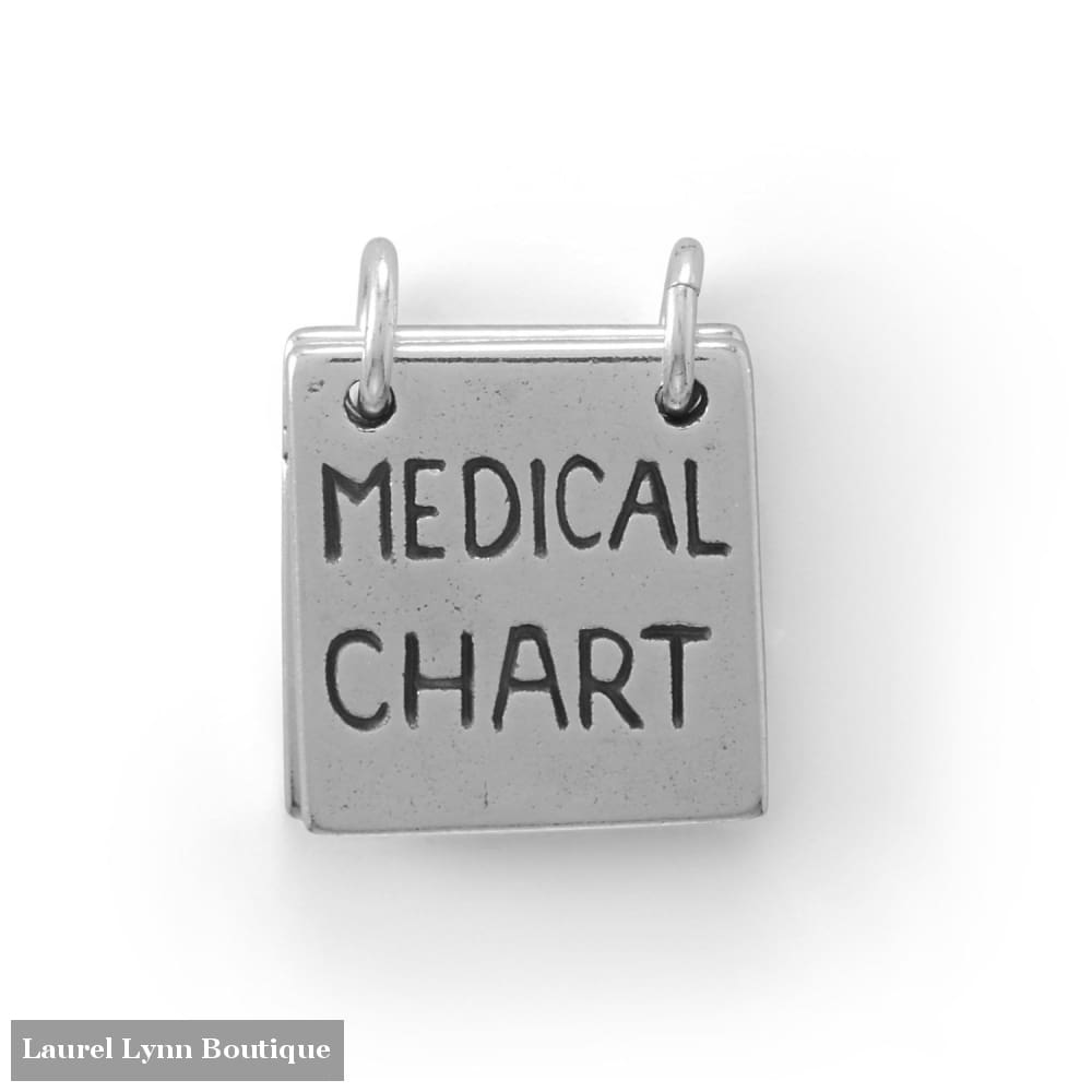 Take a Peak! Movable Medical Chart Charm - 74547 - Liliana Skye