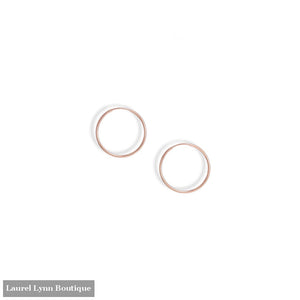 14/20 Rose Gold Filled 24mm Endless Hoop - 66702 - Liliana Skye