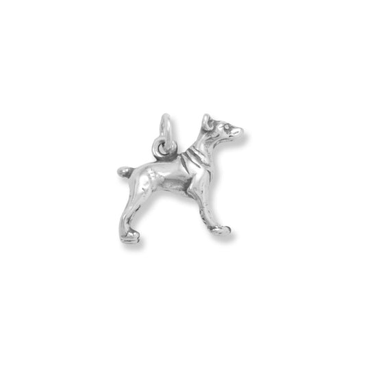 "Darn Good Dog!" Doberman Pinscher Charm