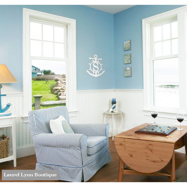 Anchor Monogram Wall Art - ALWD-ANCHOR - Viv & Lou