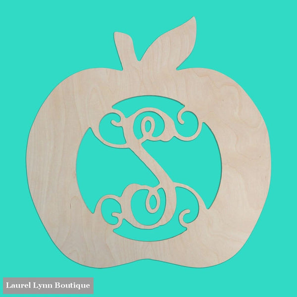 Apple Monogram Wall Art - ALWD-APPLE - Viv & Lou