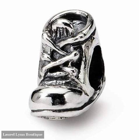 Baby Shoe Bead - Qrs214 - Reflection Beads - Blairs Jewelry & Gifts