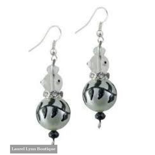 Black Birds Earrings #5184 (Discontinued) - 5184 - Kate & Macy