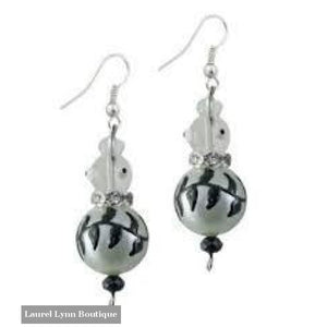 Black Birds Earrings #5184 (Discontinued) - 5184 - Kate & Macy