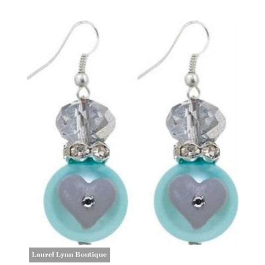Blue Dazzle Earrings #5264 - 5264 - Kate & Macy