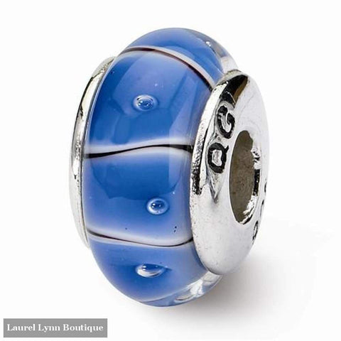 Blue Glass Bead - Qrs668 - Reflection Beads - Blairs Jewelry & Gifts