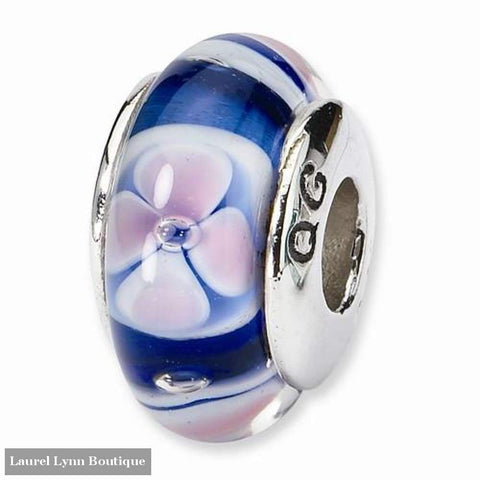 Blue Glass Bead - Qrs676 - Reflection Beads - Blairs Jewelry & Gifts
