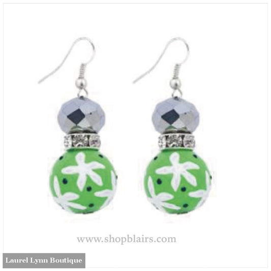 Blue & Green Dream Earrings #5300 - 5300 - Kate & Macy
