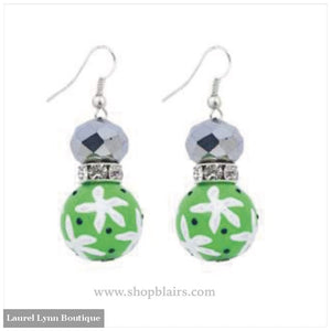 Blue & Green Dream Earrings #5300 - 5300 - Kate & Macy