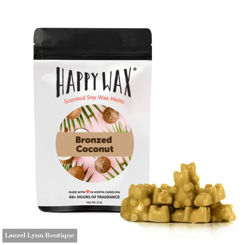 Bronzed Coconut Wax Melts - Happy Wax