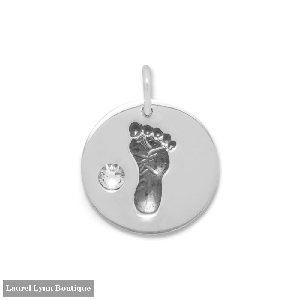Bundle Of Joy! Footprint Charm - 74660 - Liliana Skye