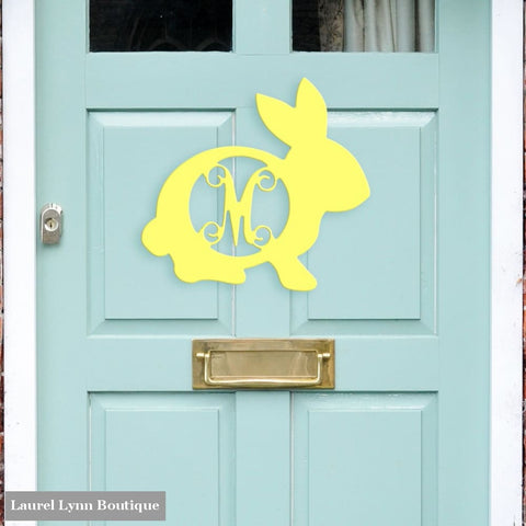 Bunny Monogram Wall Art - ALWD-BUNNY2 - Viv & Lou