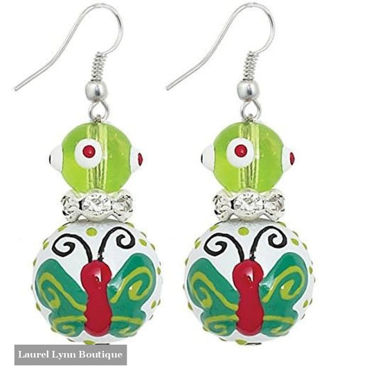 Butterfly Wishes Earrings #5280 - 5280 - Kate & Macy