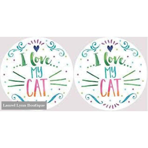 Cat Car Coaster Set #4050 - Clementine Design - Blairs Jewelry & Gifts