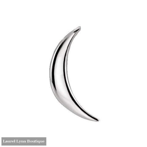 Crescent Moon Pendant - Sterling Silver - Stuller - Blairs Jewelry & Gifts