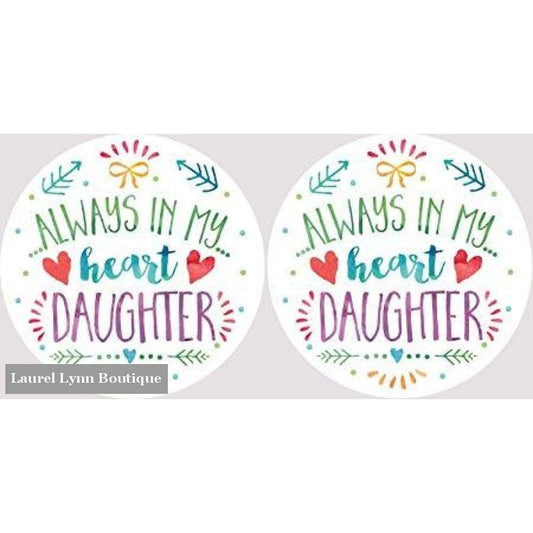 Daughter Car Coaster Set #4060 - Clementine Design - Blairs Jewelry & Gifts