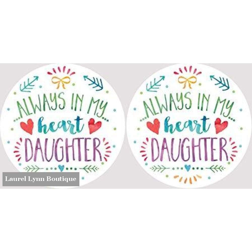 Daughter Car Coaster Set #4060 - Clementine Design - Blairs Jewelry & Gifts