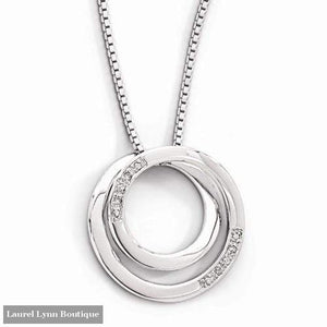 Diamond Circle Necklace - Quality Gold - Blairs Jewelry & Gifts