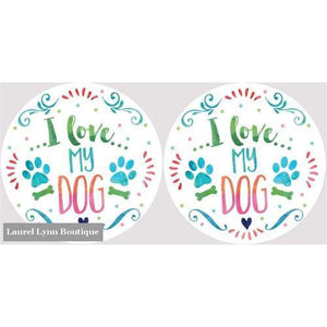 Dog Car Coaster Set #4051 - Clementine Design - Blairs Jewelry & Gifts
