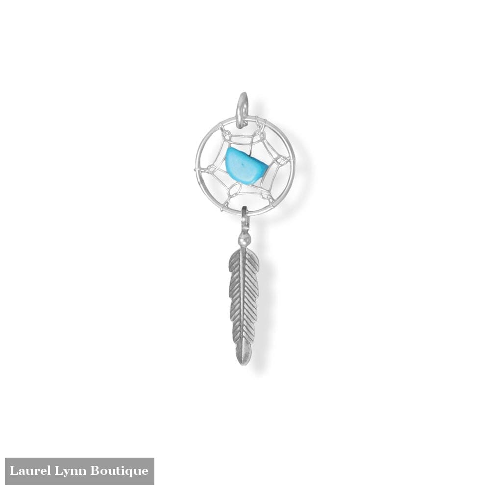 Dreamcatcher with Turquoise Charm - 74756 - Liliana Skye