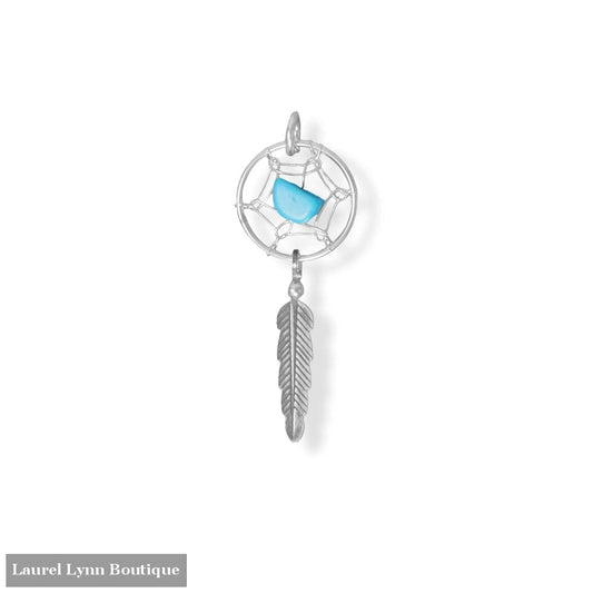 Dreamcatcher with Turquoise Charm - 74756 - Liliana Skye