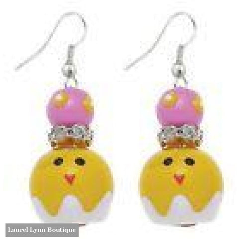 Easter Chick Earrings #5252 - 5252 - Kate & Macy