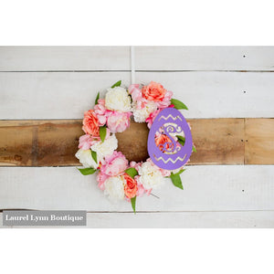 Easter Egg Monogram Wall Art - ALWD-EGG - Viv & Lou