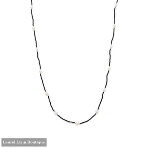Endless Design Spinel And Cultured Freshwater Pearl Necklace - Liliana Skye - Blairs Jewelry & Gifts