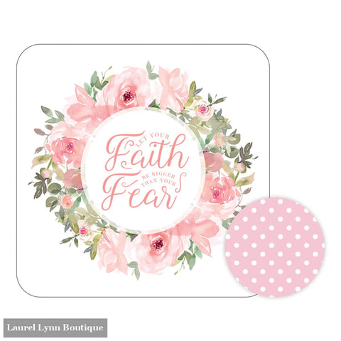 Faith Over Fear Desk Set - SDESK-NPKFLORAL-FAITH - Viv & Lou