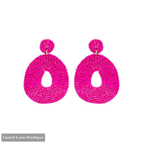 Hot Pink Caroline Earrings - VLJ3995-HTPK - Laurel Lynn Boutique