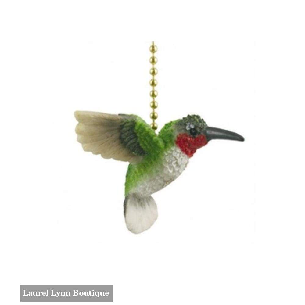 Hummingbird Fan Pull - Clementine Design - Blairs Jewelry & Gifts
