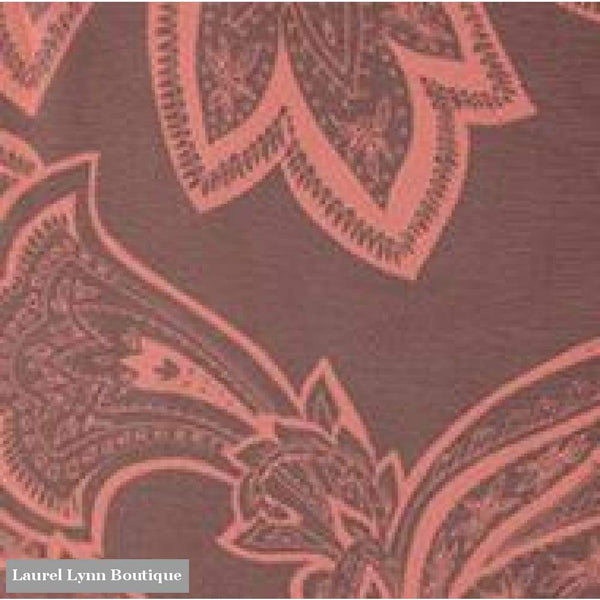 Leaf Motif Bordeaux Wrap - Mauve - B67 - Simply Noelle - Blairs Jewelry & Gifts