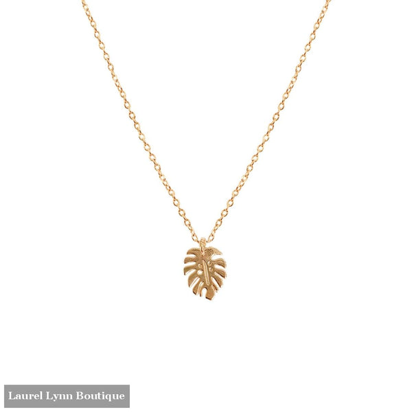 Life is Better Keepsake Necklace - VLJC-1520GD-PALM - Laurel Lynn Boutique