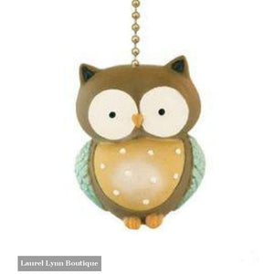 Little Owl Fan Pull #308 - Clementine Design - Blairs Jewelry & Gifts