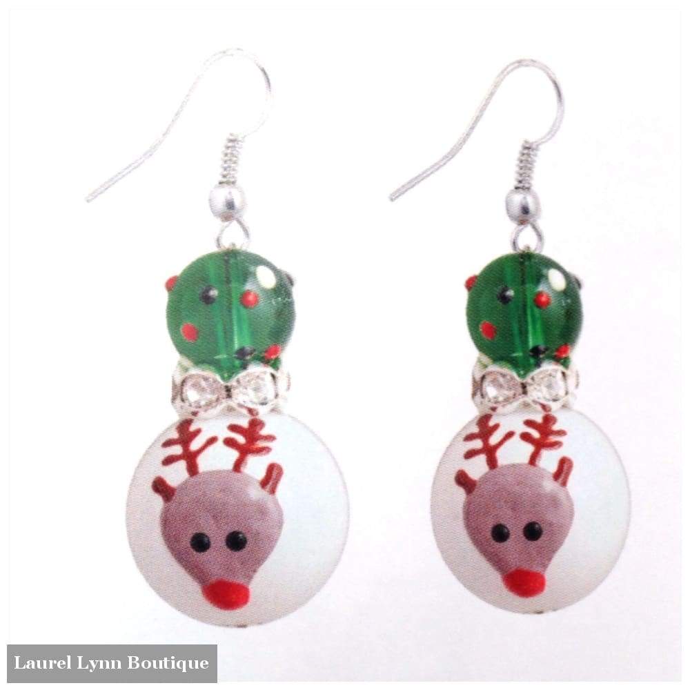 Little Reindeer Earrings #5248 - Kate & Macy Jewelry - Blairs Jewelry & Gifts