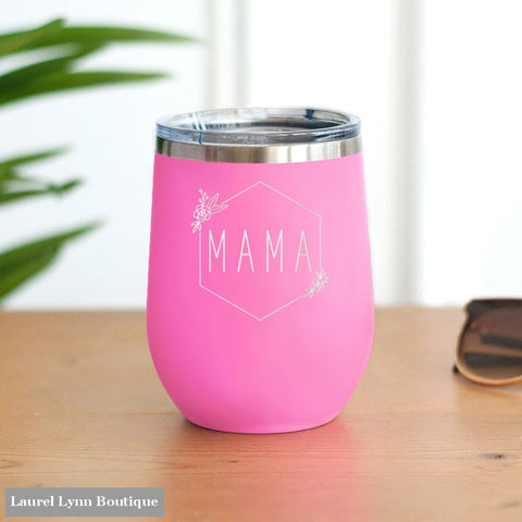Mama Pink 12oz Insulated Tumbler - TWB12-MAMA-PK - Viv & Lou