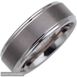Mens Tungsten Wedding Band - Tun101B - Blairs Jewelry & Gifts - Blairs Jewelry & Gifts