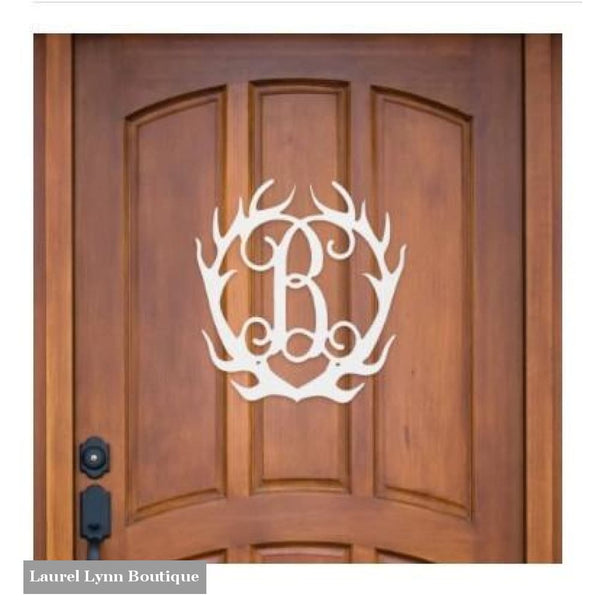 Monogram Wall Art - Antlers - ALWD_ANTLERS - Viv & Lou