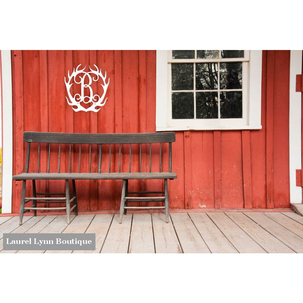 Monogram Wall Art - Antlers - ALWD_ANTLERS - Viv & Lou
