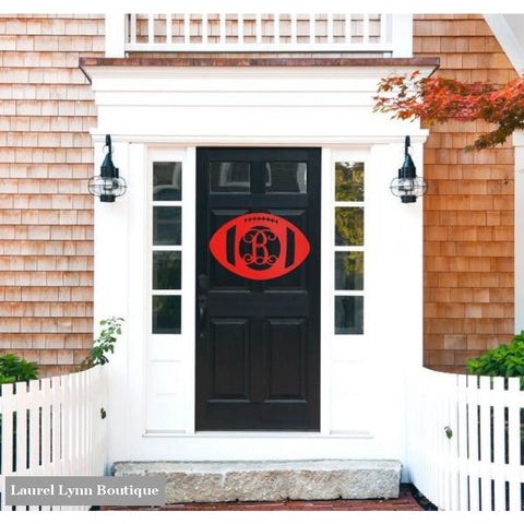 Monogram Wall Art - Football - ALWD-FTBALL - Viv & Lou