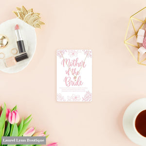 Mother of the Bride Keepsake Necklace - VLJC-1415GD-MOB - Laurel Lynn Boutique