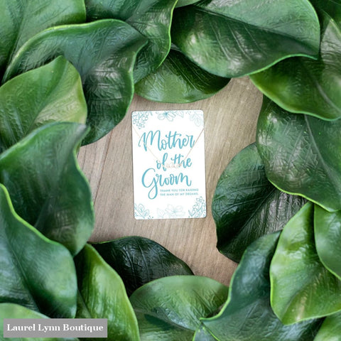 Mother of the Groom Keepsake Necklace - VLJC-1500GD-MOG - Laurel Lynn Boutique