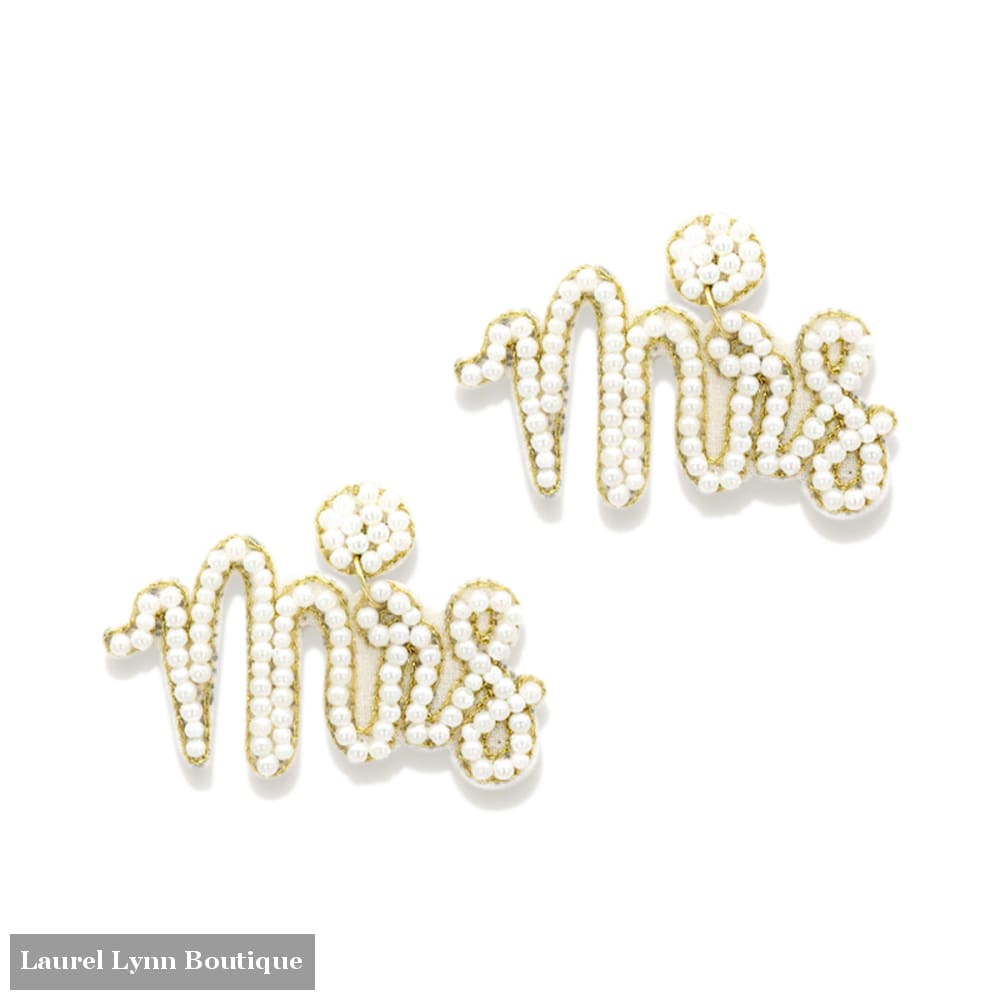Mrs. Earrings - VLJ4856-MRS - Viv & Lou