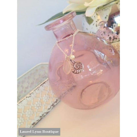 Nautilus Charm Necklace - Laurel Lynn Jewelry - Blairs Jewelry & Gifts