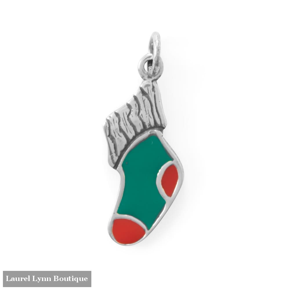 Nice! Enamel Stocking Charm - 74620 - Liliana Skye