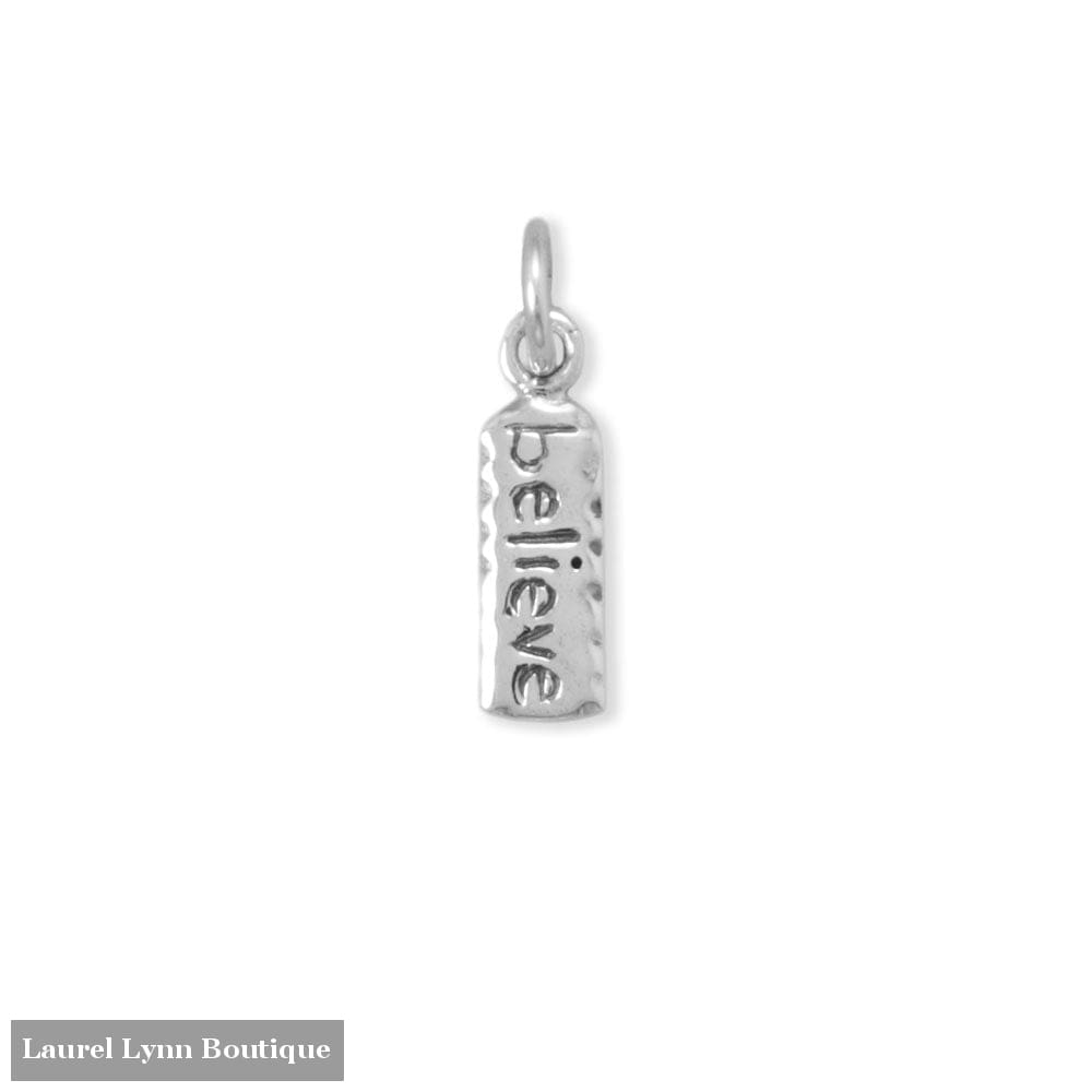 Oxidized believe Tag Charm - 74784 - Liliana Skye