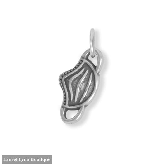 Oxidized Face Mask Charm - 74709 - Laurel Lynn Boutique